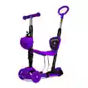 Patineta Mariquita 5 En 1 Para Niños Asiento Removible Rosa
