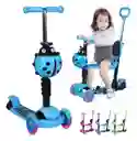 Patineta Mariquita 5 En 1 Para Niños Asiento Removible Rosa