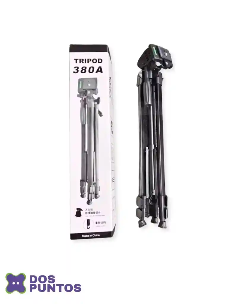 Trípode 380a Para Celular Y Para Cámara