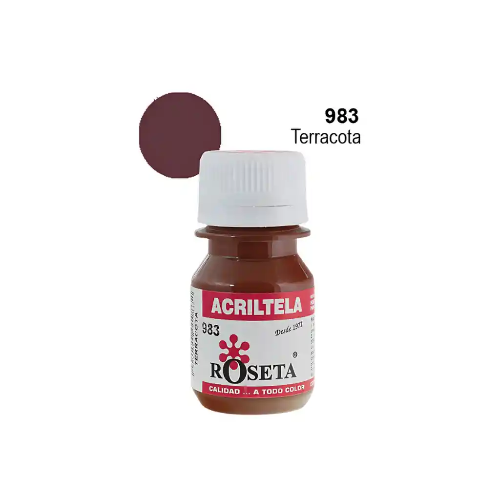 Pintura Acrílica Acriltela Roseta Terracota
