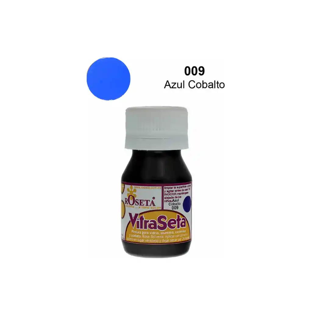 Pintura Acrílica Vitraseta Roseta Azul Cobalto