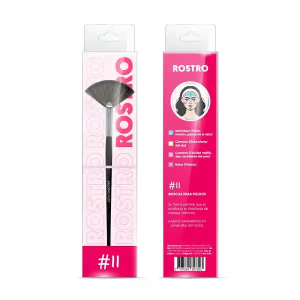 Brocha Pluma Salon Expert Iluminador #11