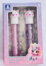 Set De Brillos Mini Beauty Niñas Unicornio
