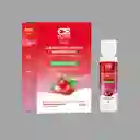 Lubricante Caliente Sabor Fresa Bombón 30 Ml Elixir