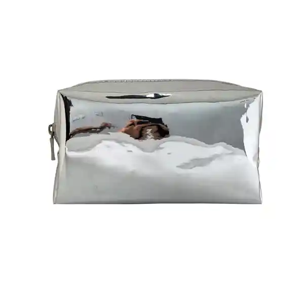 Cosmetiquera Espejo Plateado Salon Expert