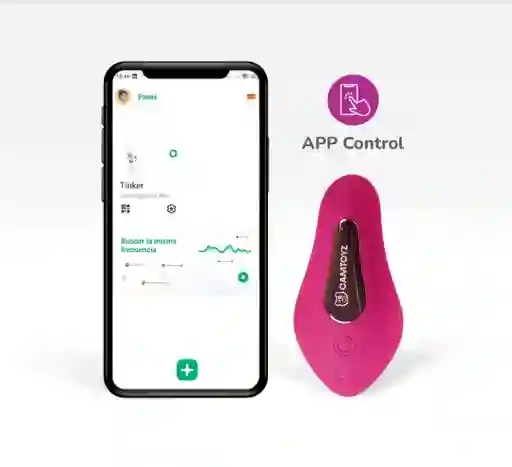 Vibrador Para Panty Tinker Con App
