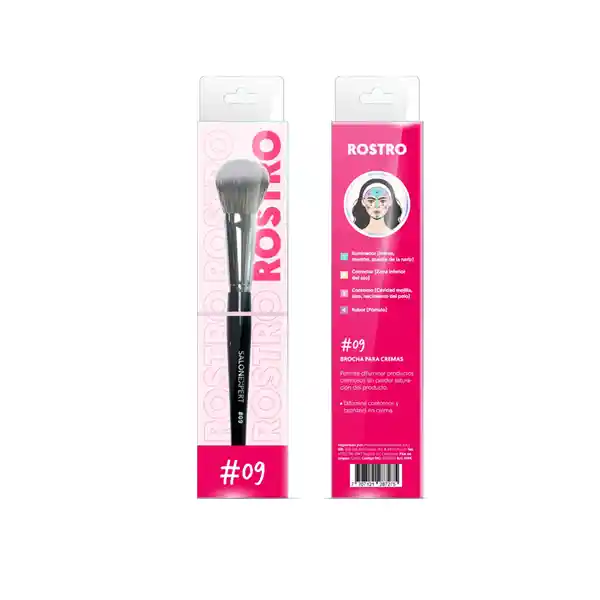 Brocha Salon Expert Rubor Angular #09