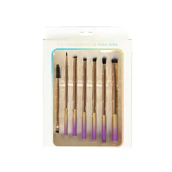 Kit De Brochas Para Ojos Salon Expert