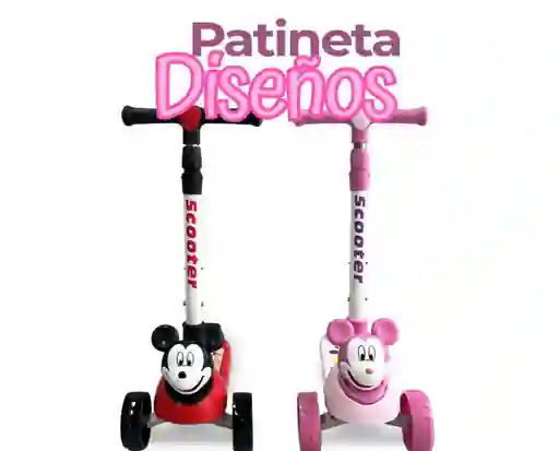 Patineta Scooter Para Niños Monopatín Infantil 02