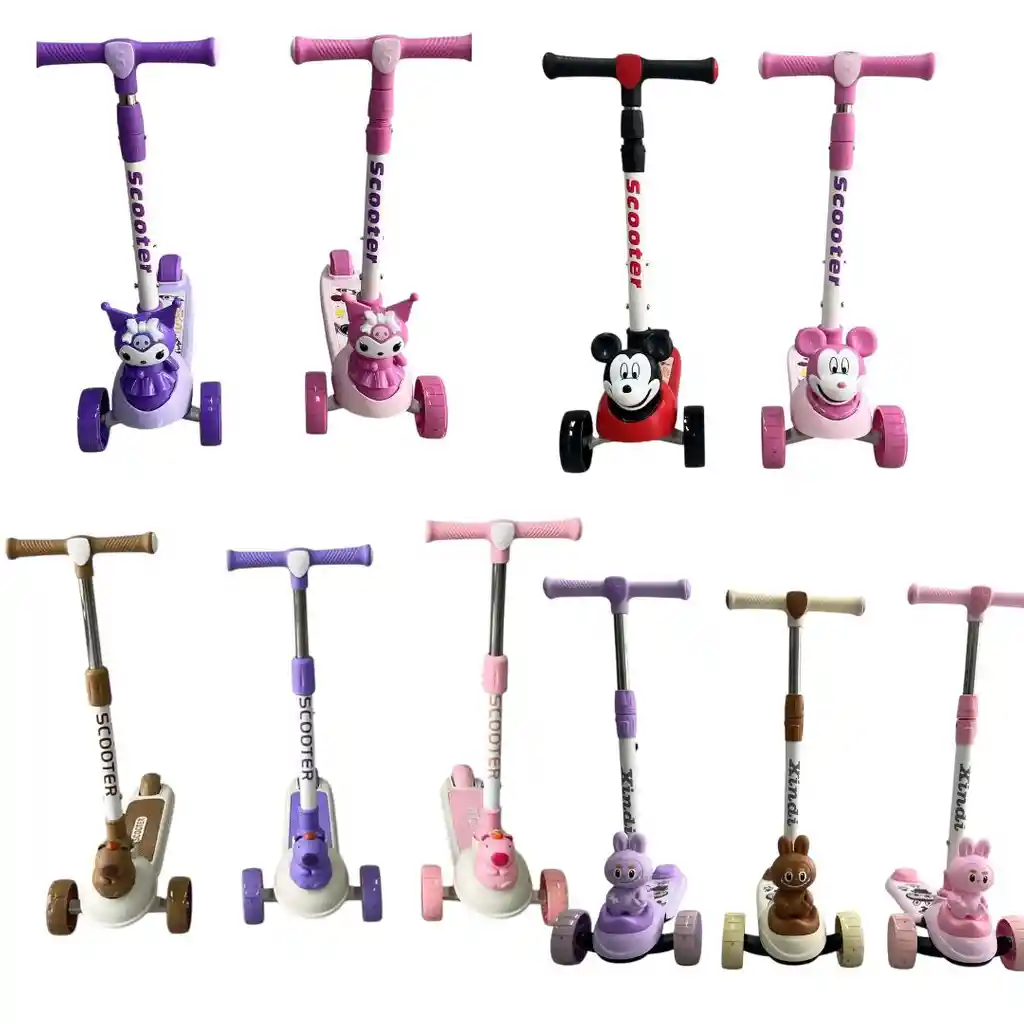 Patineta Scooter Para Niños Monopatín Infantil 02