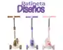 Patineta Scooter Para Niños Monopatín Infantil 02