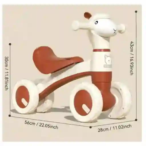 Triciclo Para Niños Correpasillos 4 Llantas