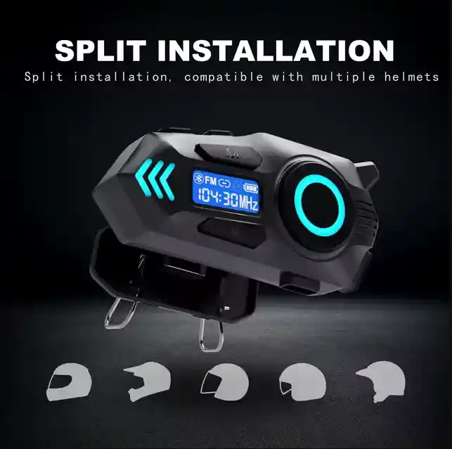 Intercomunicador Bluetooth Para Casco Motocicleta K09