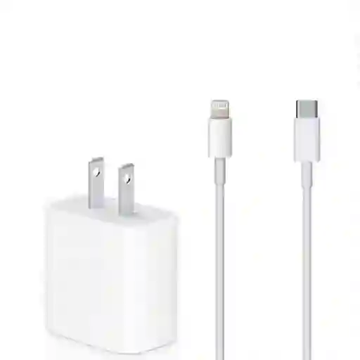 Cargador Iphone Original 20 W Tipo C A Lightning