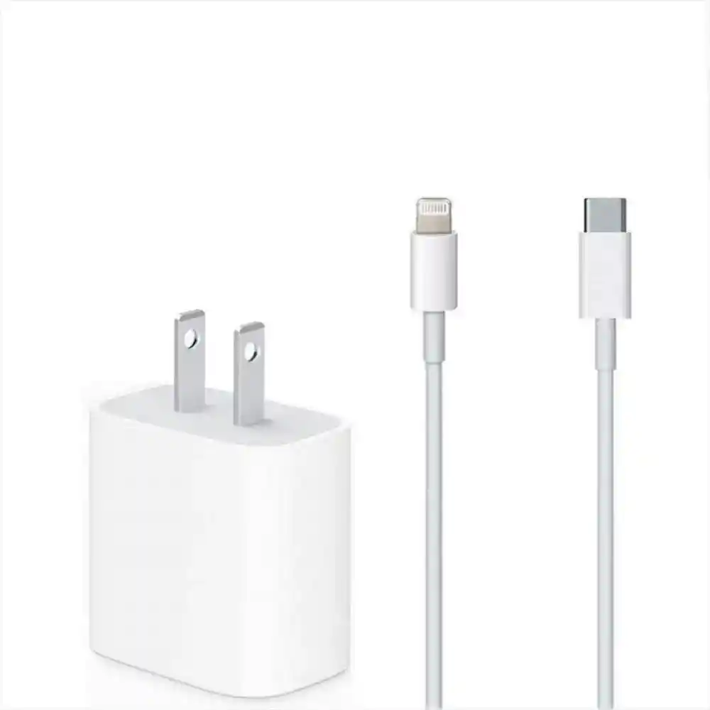 Cargador Iphone Original 20 W Tipo C A Lightning