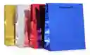 Bolsa De Regalo Metalizada 27 X 23 X 8 Cm Mediana