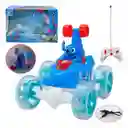 Carro Loco Stitch Control Remoto Luz Sonido