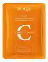 Mascarilla Facial Bioaqua De Vitamina C | Reduccion De Manchas, Aumenta La Firmeza E Hidrata La Piel