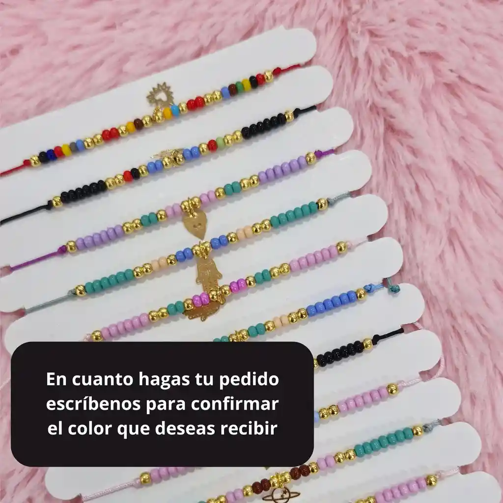 Manilla Pulsera Mostacilla Multicolor