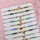 Manilla Pulsera Mostacilla Multicolor