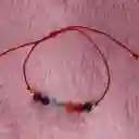 Manilla Pulsera Roja 7 Chakras Mediana