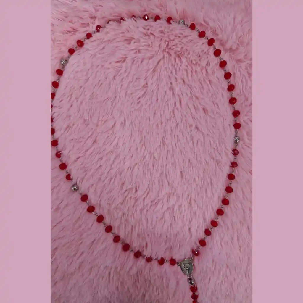 Rosario Acero Y Murano 40 Cm