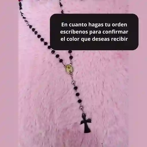 Rosario Acero Y Murano 40 Cm