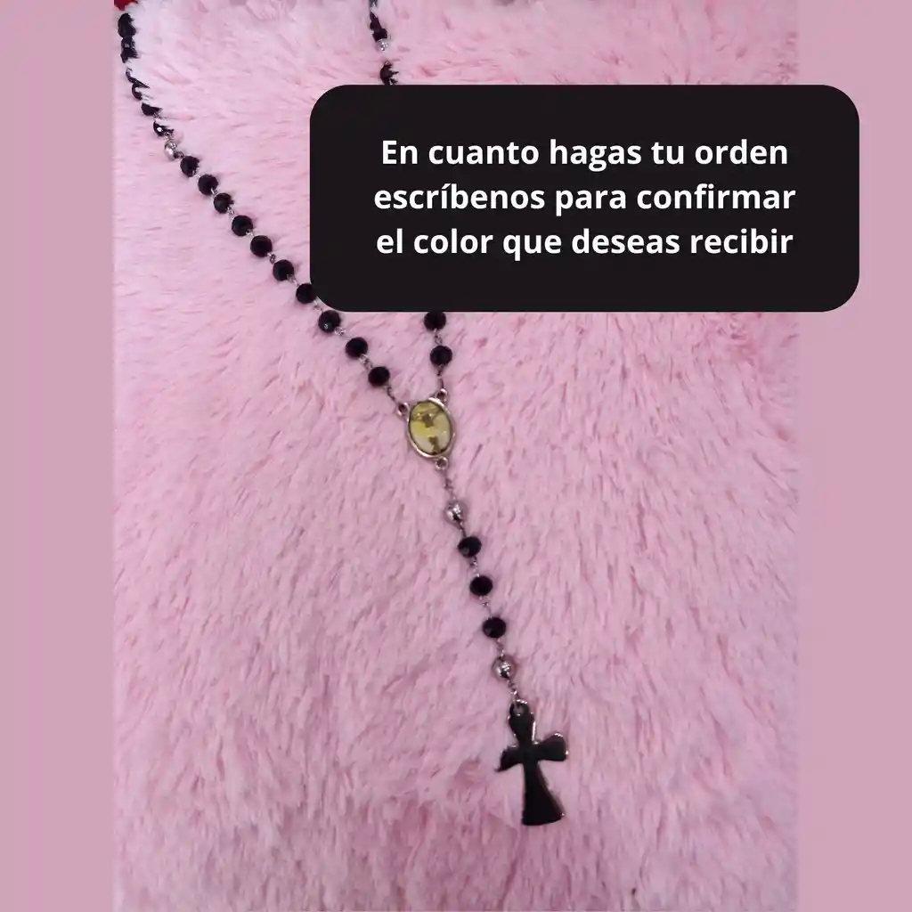 Rosario Acero Y Murano 40 Cm