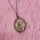 Cadena Con Medalla San Gabriel Arcangel Acero