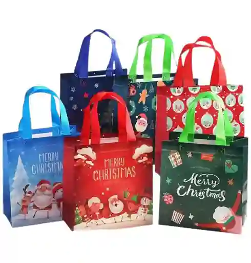 Bolsas Navideñas Cambrel Plásticas
