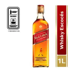 Whisky Johnnie Walker Red Label Escocés 1lt
