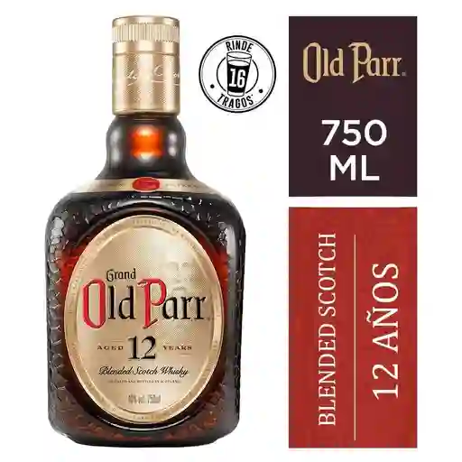 Whisky Old Parr 12 Años Blended 750 Ml