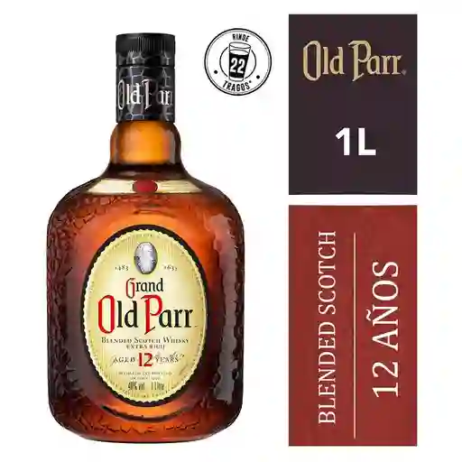 Whisky Old Parr 12 Años Blended 1 Litro
