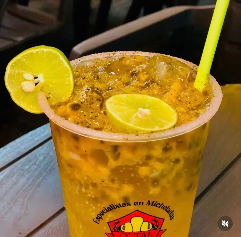 Michelada De Maracuya Con Ginger/soda
