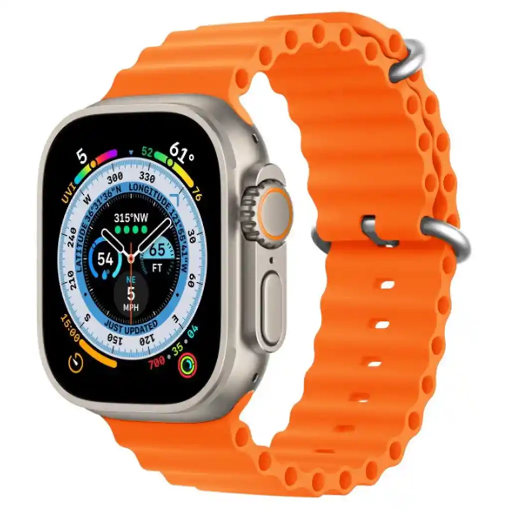 Smartwatch Reloj Digital Kakusiga Ultrawatch Ksc-1121 Naranja