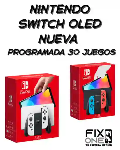 Consola Nintendo Switch Oled Nueva Programada (magia)