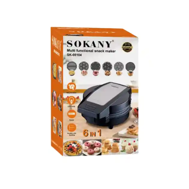 Máquina Para Hacer Tortas 6 En 1