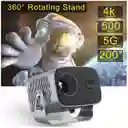 Proyector 4k Inteligente A10 Android Smart Tv 500 Ansi Lumen