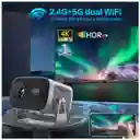 Proyector 4k Inteligente A10 Android Smart Tv 500 Ansi Lumen