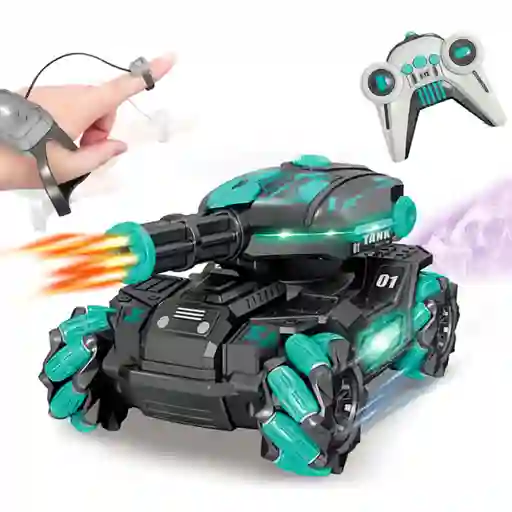 Carro Tanque De Juguete 4wd Doble Control Rc Orbeez Hidrogel