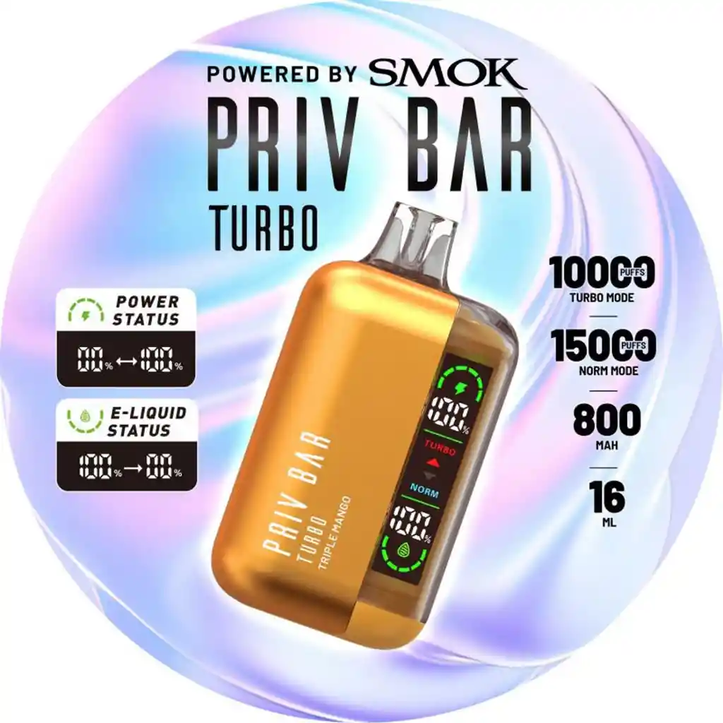 Vape / Vaporizador Priv Bar Florida Lemonade 15.000 Puff