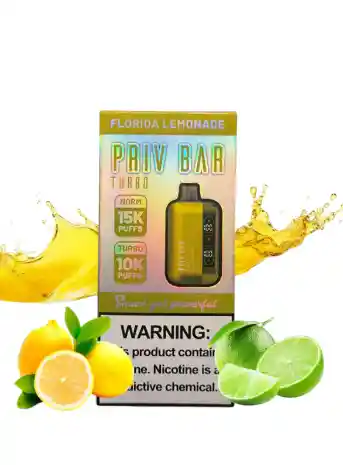 Vape / Vaporizador Priv Bar Florida Lemonade 15.000 Puff