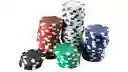 Paquete 50 Fichas Poker Casino Profesionales Juego