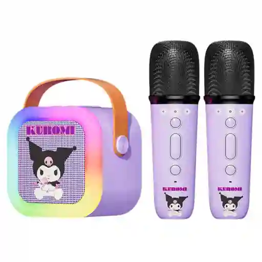 Set Karaoke Para Niñas Bluetooth Inalámbrico Rgb 2mic