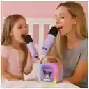 Set Karaoke Para Niñas Bluetooth Inalámbrico Rgb 2mic