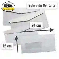 Sobre De Ventana Rectangularx 5 Und