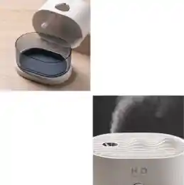 Humidificador De Aire Y Difusor De Aromas | Luz Led, Vapor Frío Y Silencioso