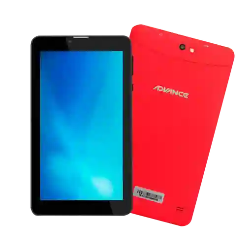 Tablet Advance 7" Pr5850 – 3g Doble Sim, 1gb Ram, 16gb, Wifi – Roja