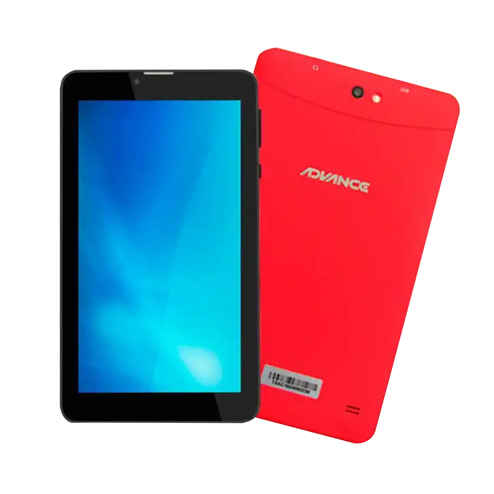Tablet Advance 7" Pr5850 – 3g Doble Sim, 1gb Ram, 16gb, Wifi – Roja
