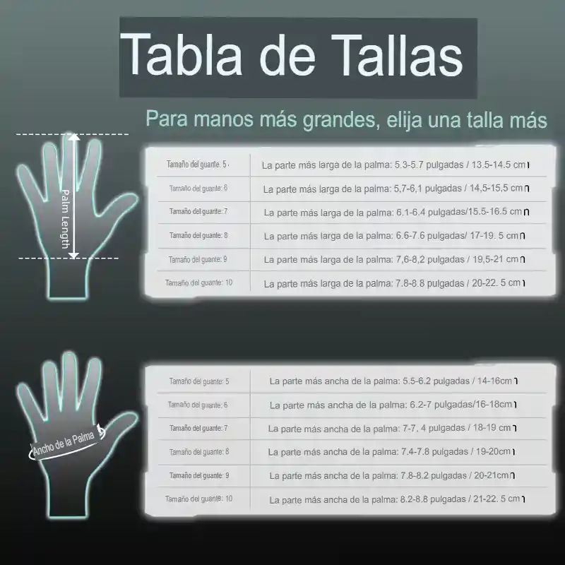 Guantes Arquero Talla 10